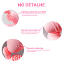 Vibrador 3 em 1 Feminino Recarregável – Estímulo Clitoriano, Anal e Ponto G