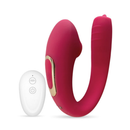 Vibrador Recarregável com Controle Wireless e Estimulador de Língua