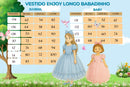 Vestido Enjoy Longo Rosa Bebe Babadinho