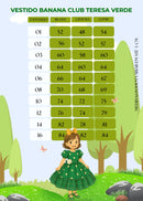 Vestido Banana Club Teresa Verde