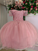 Vestido Infantil Menina Bonita Milene Rose