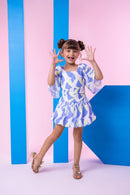 Conjunto Banana Club Alissa Azul e Verde