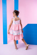 Vestido Banana Club Eloa Rosa