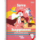Caderno - 16 Matérias - Hug Me - 256 Fls - Tilibra
