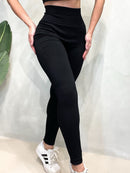 Calça Legging Canelada Levanta Bumbum Thais Ref. 1563