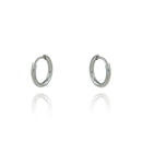 BRINCO ARGOLA ARTICULADA LISA (AÇO INOX 14MM)