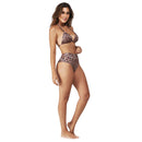 Biquini Cortininha Hotpants Animal Print