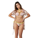 Saída Zebra, Saída de praia em tule, L'evo
