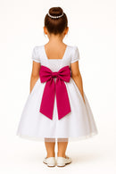 Laço Opcional / Faixa Do Vestido Selena Pink