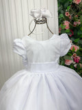 Vestido Vila Lele Longo Selena Branco