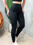 Calça Fitness em Poliamida com Bolsos Laila Ref. 1569