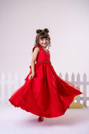 Vestido Giovanella/Giovanela Longo Valentina Vermelho