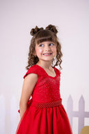 Vestido Giovanella/Giovanela Longo Valentina Vermelho
