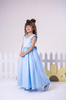 Vestido Giovanella/Giovanela Longo Valentina Azul Bebe