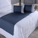 Kit Peseira de Cama Copacabana 5 Peças King 100% Poliéster Micropercal 300 Fios Acompanha Almofadas Cheias