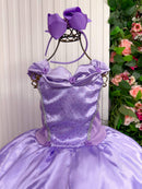Fantasia Longa Princesa Belli Rapunzel Modelo 3