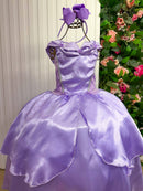 Fantasia Longa Princesa Belli Rapunzel Modelo 3