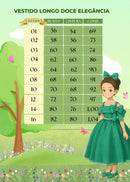 Vestido Banana Club Longo Doce Elegancia Rosa Bebe