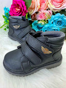 Bota Coturno Masculina Ortobaby Pedro Preto