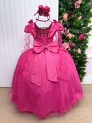 Vestido Banana Club Longo Diamante Pink