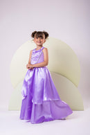 Fantasia Longa Princesa Belli Rapunzel Modelo 3