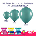Kit 3 Pacotes Balões Bexigas Redondo Liso Profissional – 5" , 9" e 16" – Art Latex