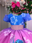 Vestido Infantil Temáticos da Gigi Lilo e Stitch