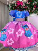 Vestido Infantil Temáticos da Gigi Lilo e Stitch
