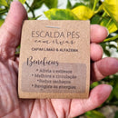 10 Cards Lembrancinhas Escalda Pés Capim Limão/Alfazema