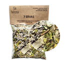 Banho de Ervas 7 Ervas para recarregar as energias