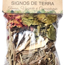 Banho de Ervas Signos de Terra - Touro, Virgem e Capricórnio