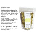 Sais de Banho CAMOMILA com óleo essencial para Chuveiro ou Banheira