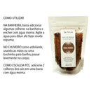 Sais de Banho ROSA RUBRA para atrair o amor com óleo essencial para Chuveiro ou Banheira