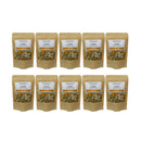 KIT 10 Escalda Pés CALMANTE de 50g - lembrancinha, festa