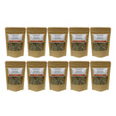 KIT 10 Escalda Pés REVIGORANTE de 50g - lembrancinha, festa