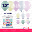 Balão Candy 12" Diversas Cores  – 24 Unid – Art Latex
