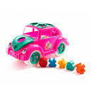 Carrinho Educativo - Mily - C/ 5 Peças de Encaixe - Kendy