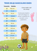 Tenis Nilqi Masculino Enzo Preto