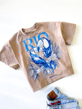T- Shirt Cropped Estampas Tropical Ref. 809