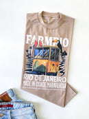 T-Shirt Feminina Estampas Rio Ref. 808