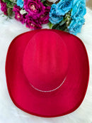 Kit Conjunto Blogueirinha Boiadeira Jeans Rosa + Chapéu