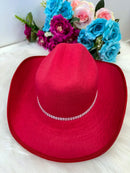 Kit Conjunto Blogueirinha Boiadeira Jeans Rosa + Chapéu