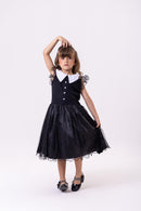 Vestido Marie Tematico Wandinha - Vandinha