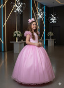 Vestido Marie Longo Amanda Rosa Bebe
