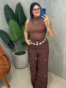 Body em Suplex Regata com Decote Costas e Gola Jessica Ref. 1746