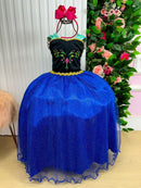 Fantasia Princesa Belli Ana Frozen Longa