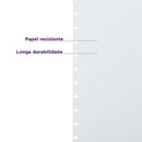 Refil Linhas Brancas Pautado - Grande 90g - Caderno Inteligente