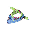 Bandana Pet Meninas Superpoderosas Azul e Verde Freefaro