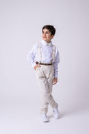 Conjunto Miss Cherry Meninos Social Linho Vitor