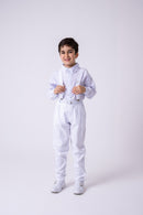 Conjunto Meninos Miss Cherry Leo Suspensorio Branco